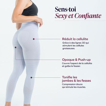 Legging 3D | Violet Clair