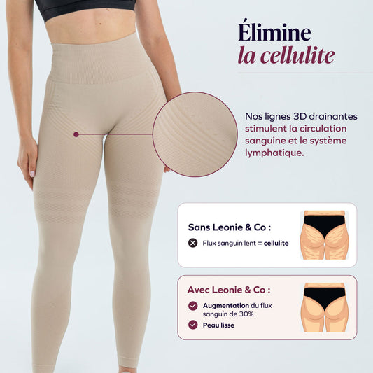 Legging 3D | Beige