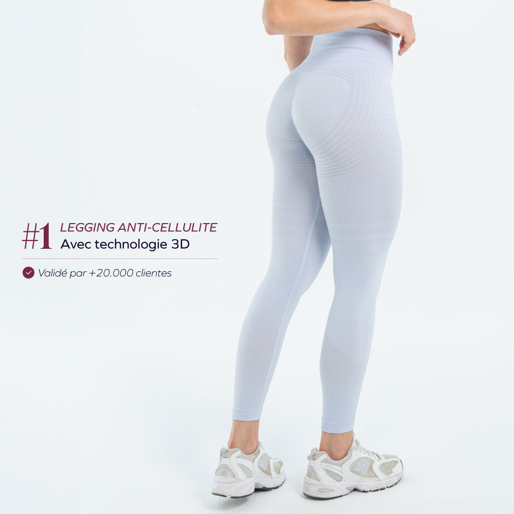 Legging 3D | Gris Foncé