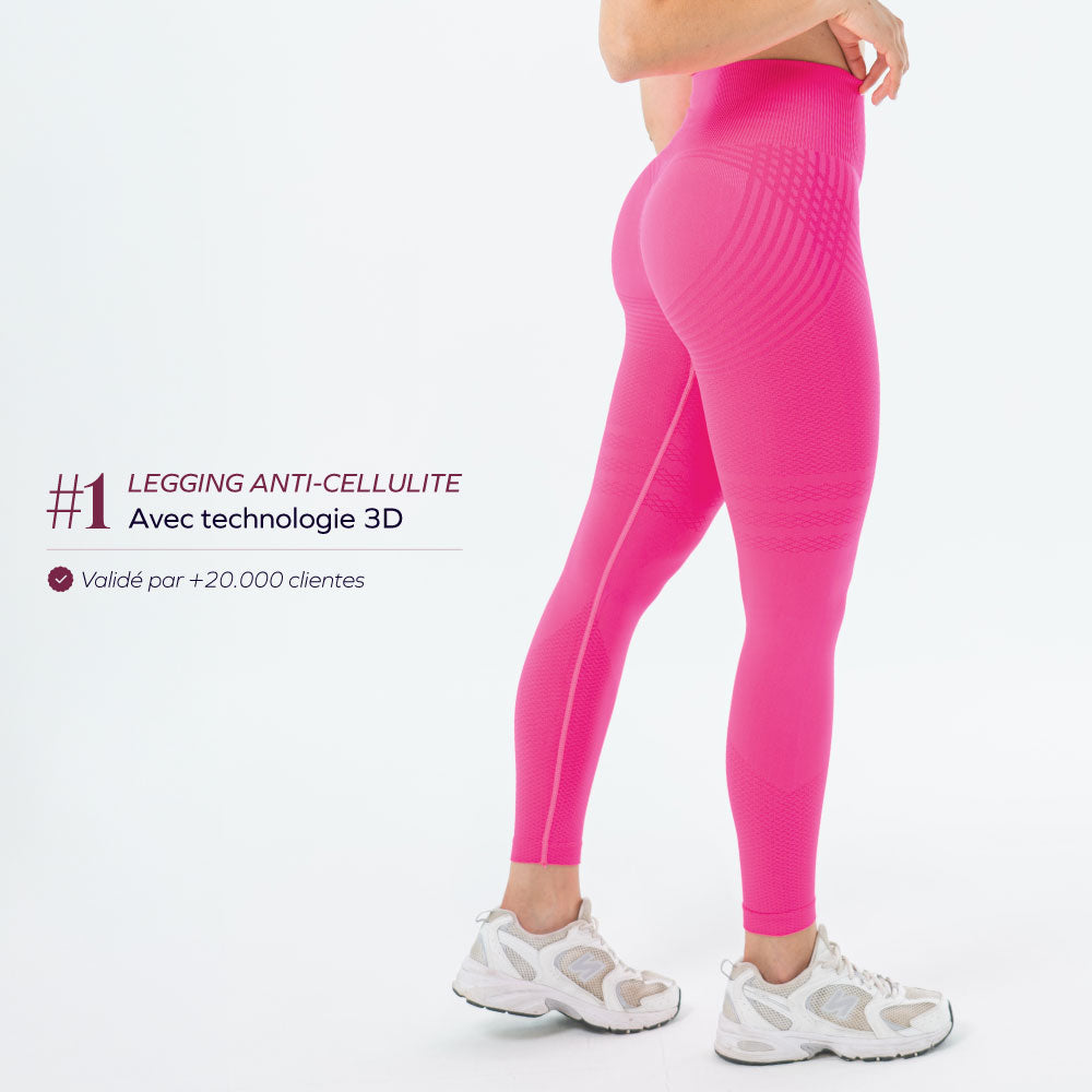 Legging 3D | Gris Foncé