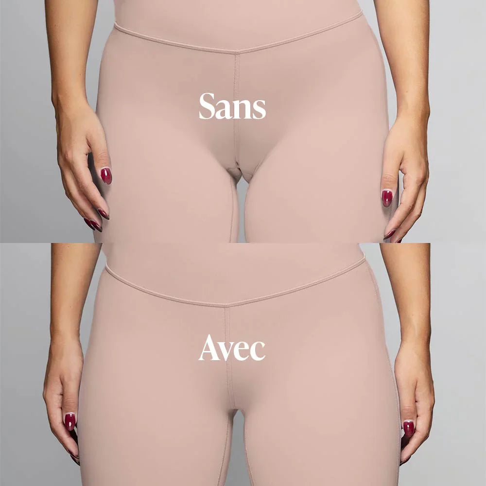 Tanga taille haute noir (Lot de 3)